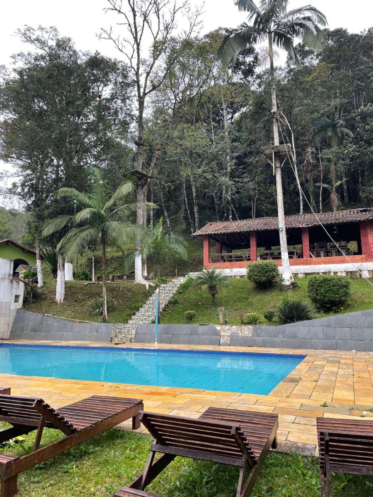Villa Sitio Saramandaia à Juquitiba Extérieur photo